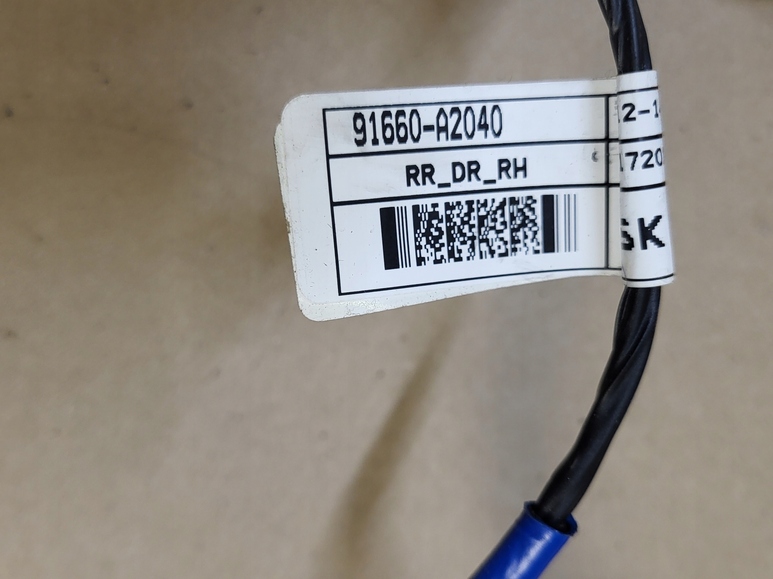bundle wiring Z door right left rear part KIA CEED II 2 OE EUROPA