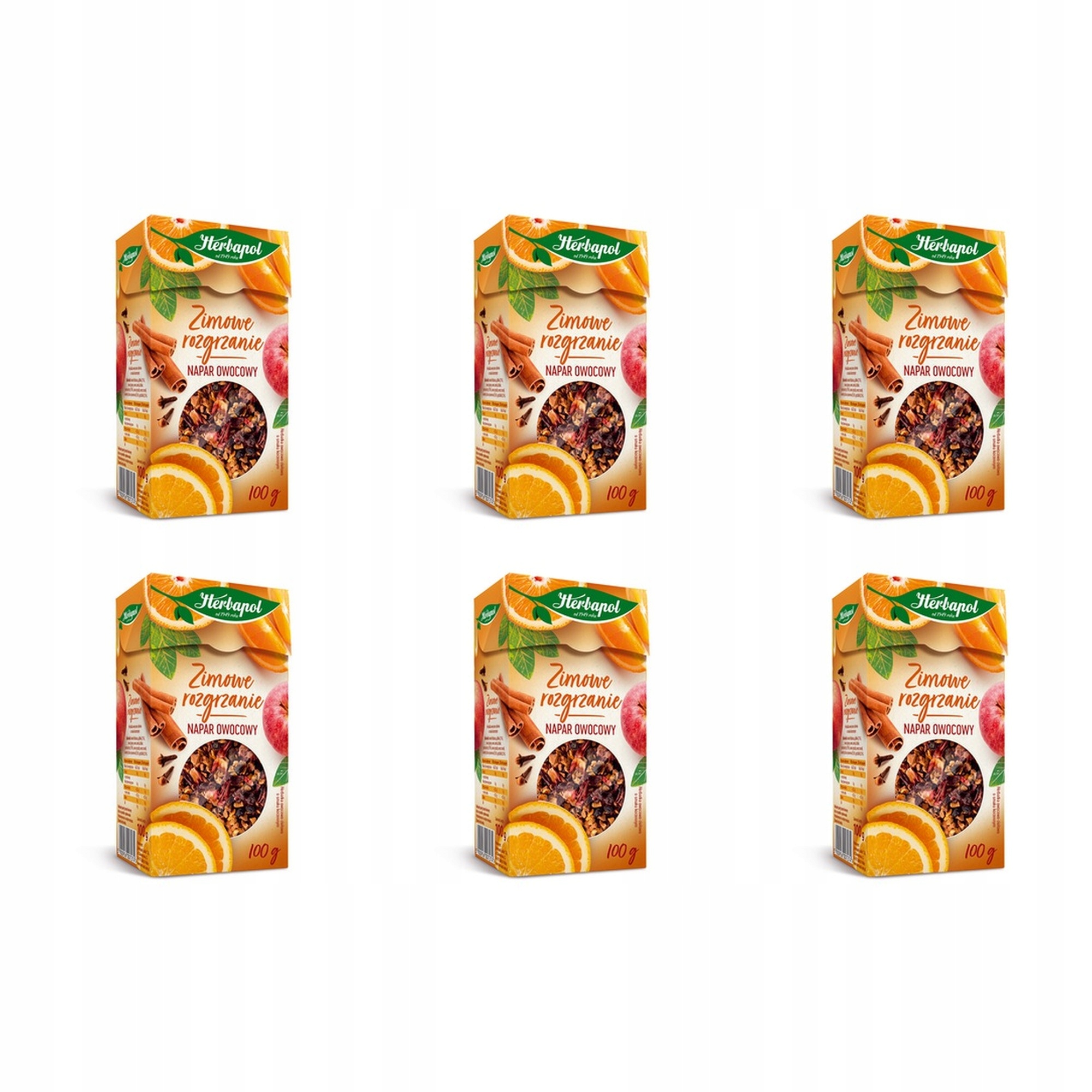6 x 100 g Čaj Herbapol