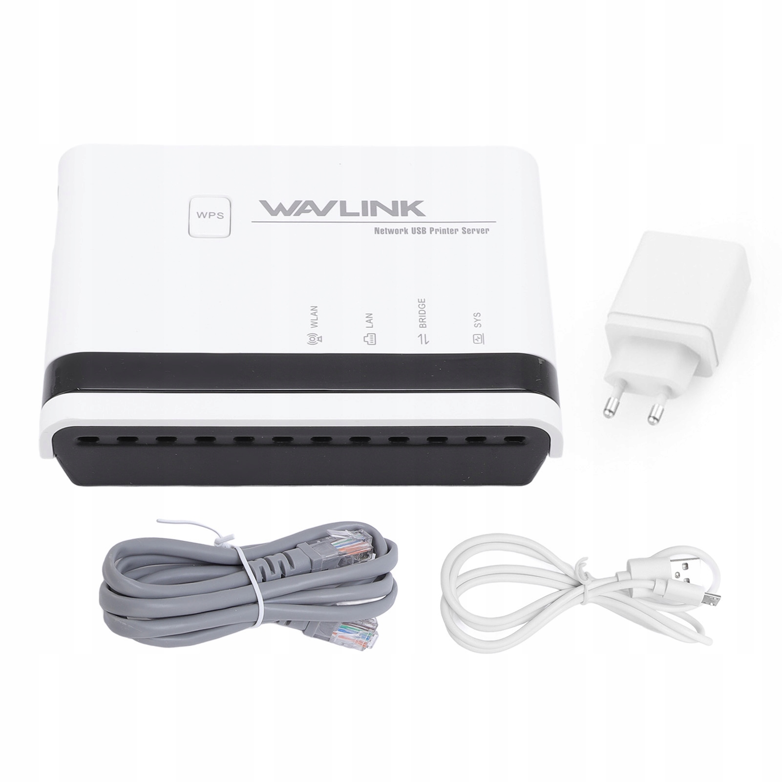 СЕРВЕР ПЕЧАТИ С РАЗЪЕМОМ USB 2.0 PRINT SERVER