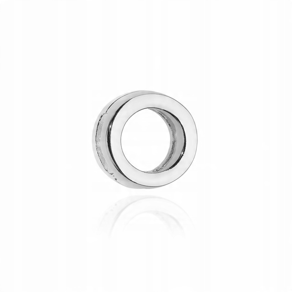 

Srebrna zawieszka 925 Charms do Pandora Ring koło