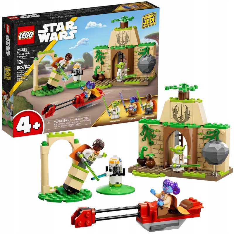 Lego Star Wars Chrám Jediů Na Tenoo 75358 Stavebnice Sada 124 Dílků 4+