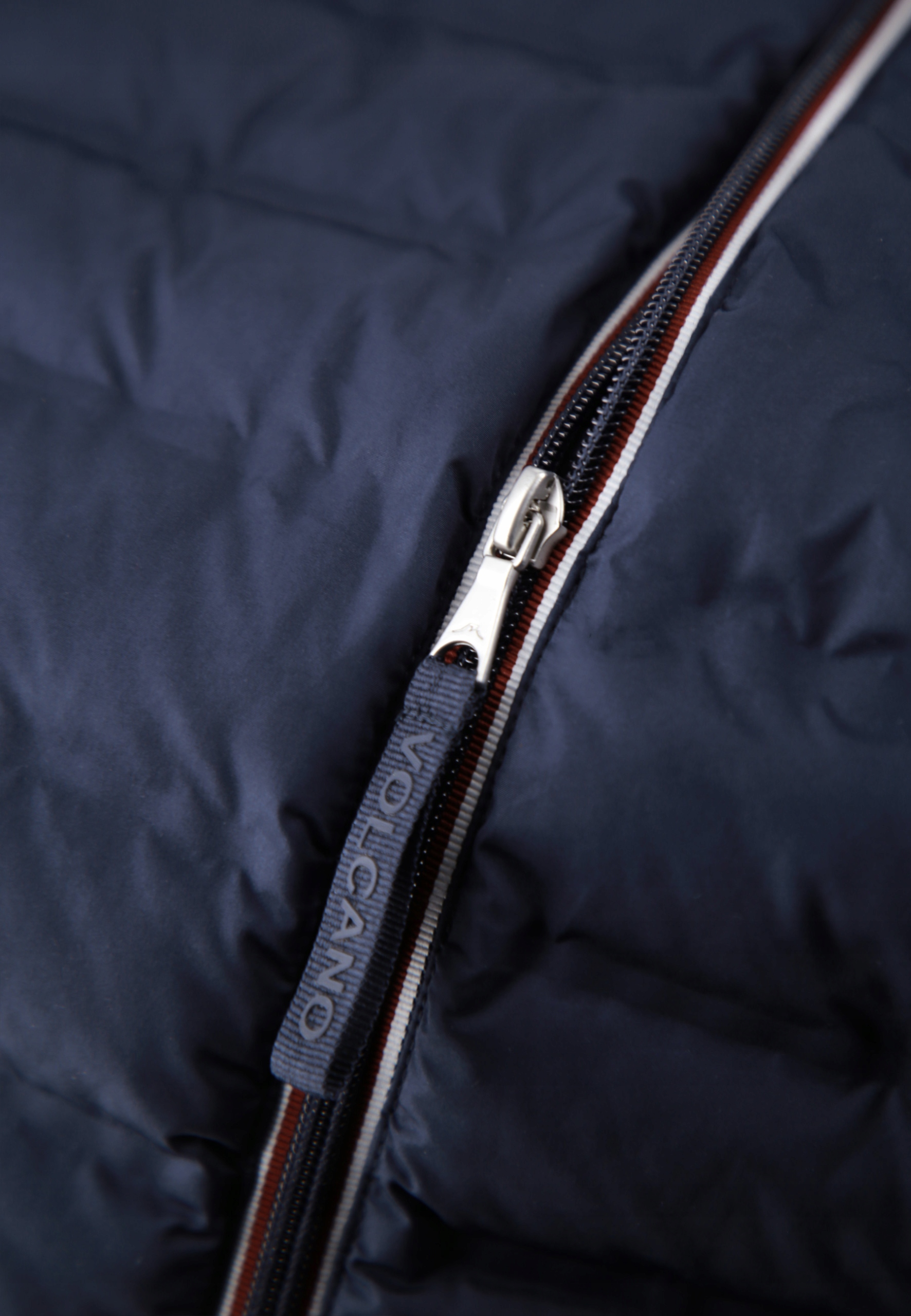 Pánská Prošívaná Mikina Se Stojáčkem Tmavě Modrá Volcano V-anim 3XL