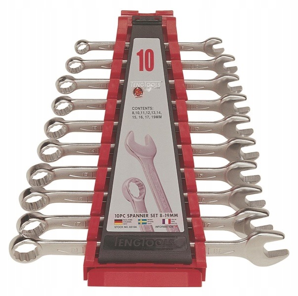 Sada Plochých Kľúčov Teng Tools 6510A