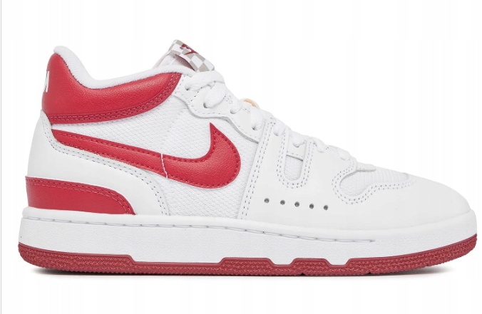 Nike Attack Dámské Sportovní Boty S Logem, Bílé, Šněrovací S Kůží, Velikost 39