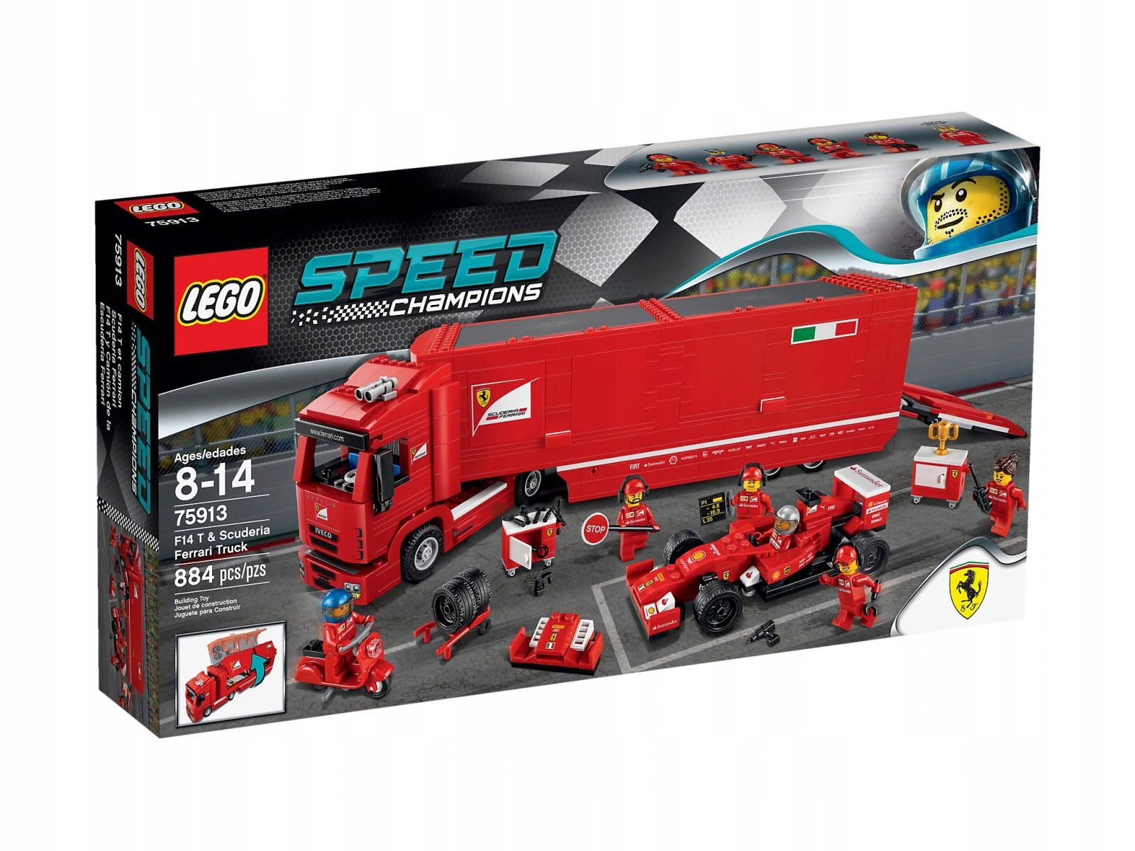 Lego Speed Champions 75913 Nákladní vozidlo F14 T & Scuderia Ferrari Nové
