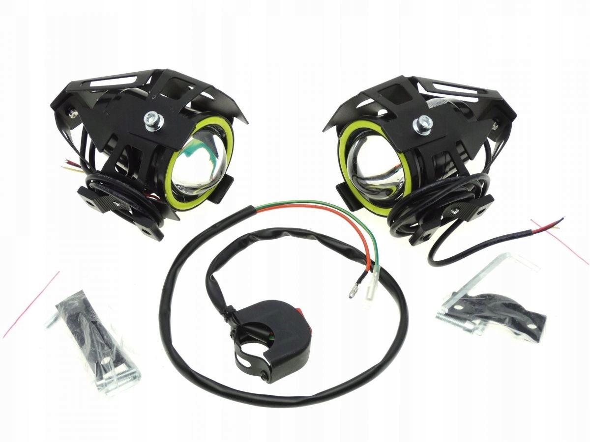 

Halogeny Lampy Soczewkowe Motocyklowe Ring Led