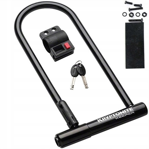 Zapínání U-lock Kryptonite Keeper 12 Standard s úchytem 10,2 cm x 20,3 cm