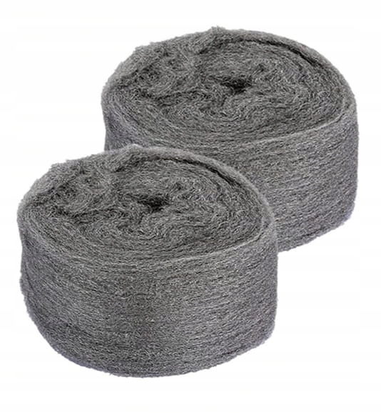 Wełna stalowa do czyszczenia elementów metalowych