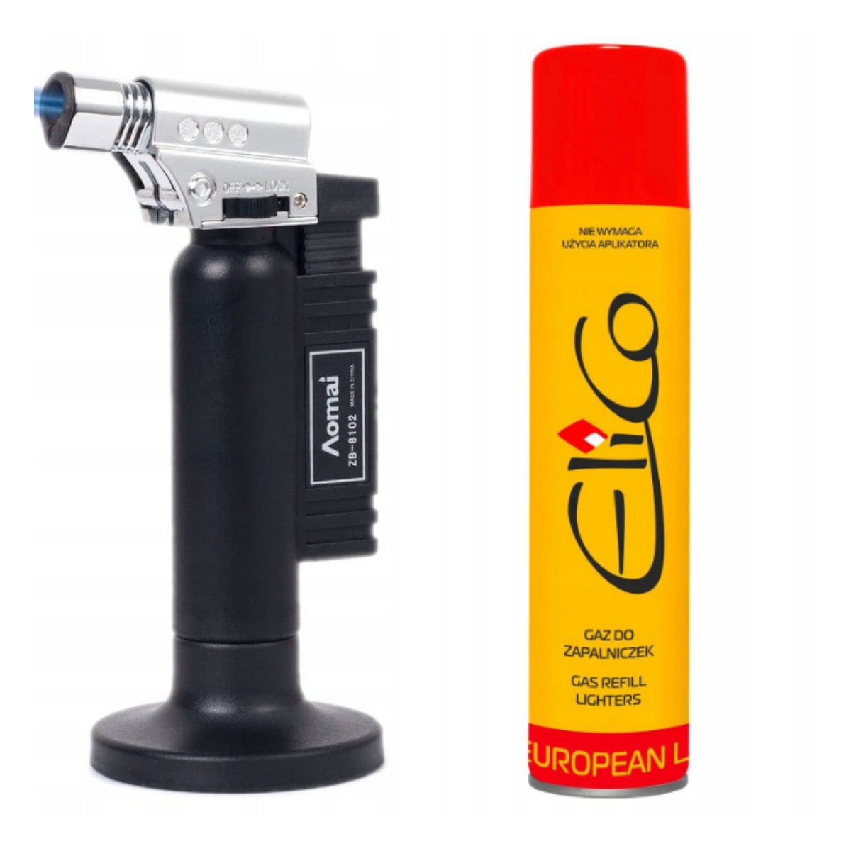 

Precyzyjny Palnik Gazowy +gaz Do Zapalniczek 300ML