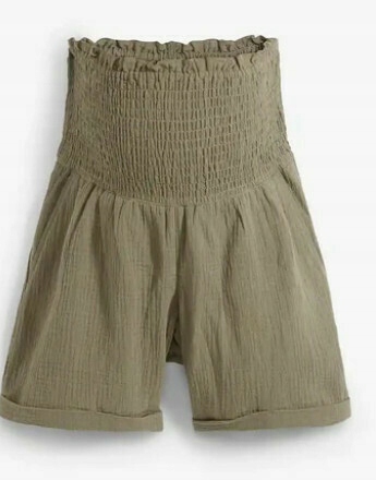 Bonprix spodenki ciążowe bermudy zielony