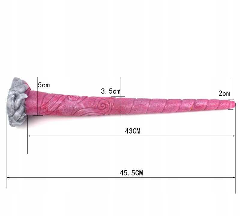 DUŻE DILDO TENTACLE PLUG SONDA MASAŻ MACKA SEX Marka FAAK