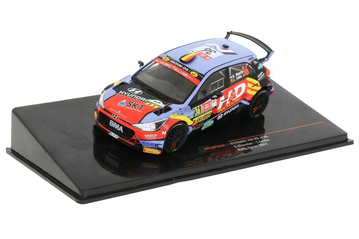Hyundai i20 N Rally 2 #36 G.Munster Rally 1/43 ixo