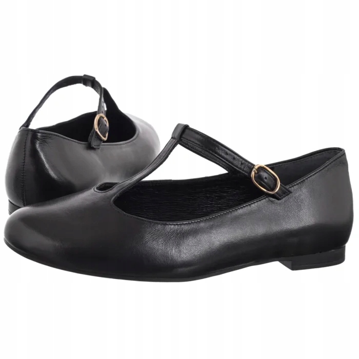 Dámské boty Baleríny Ryłko Kůže Černá 0UNF2___ __45