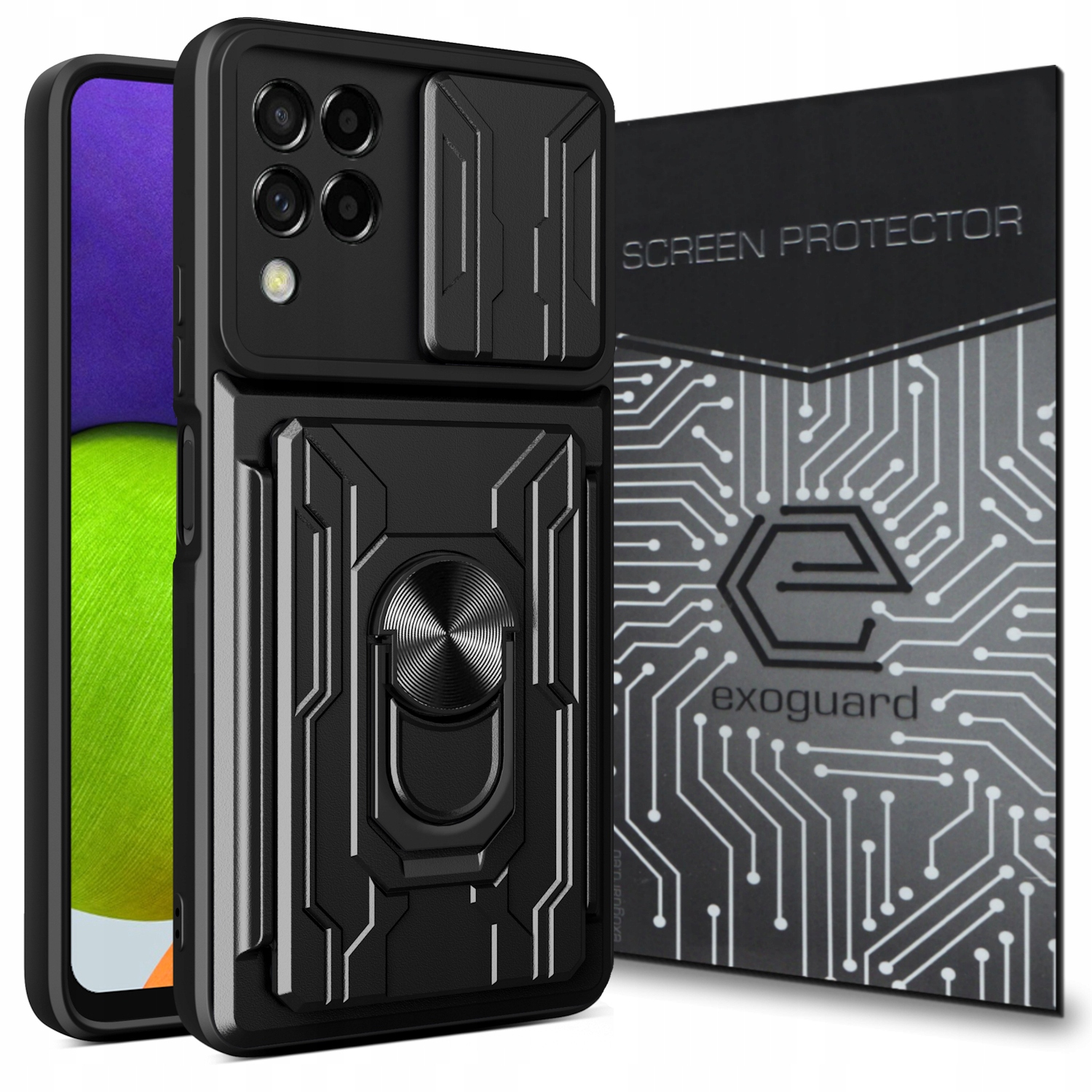 

Etui Pancerne Case+szkło do Samsung Galaxy M33 5G