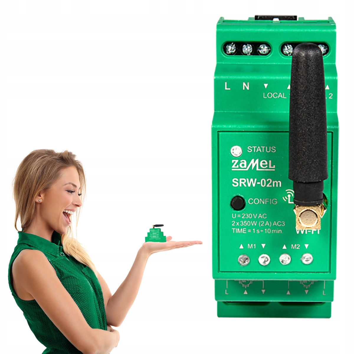 Sterownik rolet WiFi SRW-02M Zamel Supla Smart Home automatyka