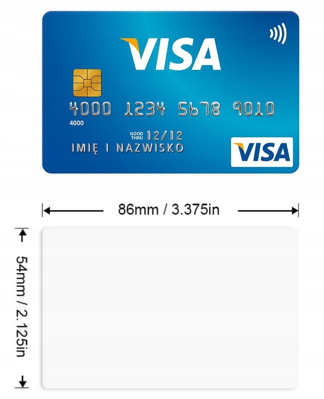 Karta MIFARE 13,56 MHz programowalna do zamka Producent Unique