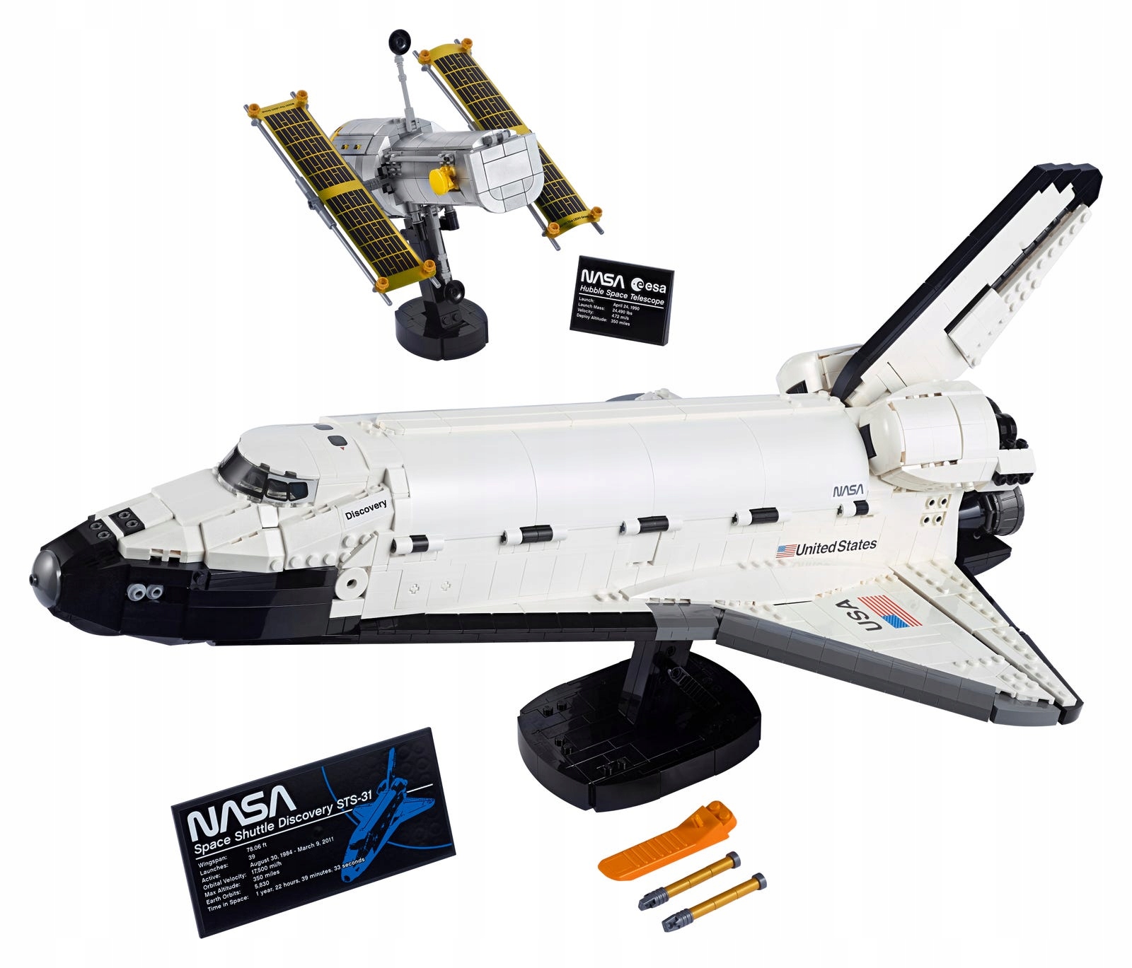 LEGO Creator Expert - NASA Space Shuttle Wahadłowiec Discovery 10283 Marka LEGO