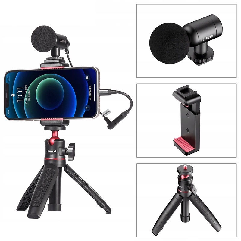 Sada Ulanzi S1 Kit Držák Tripod MT-08 ST-07 Mikrofon Sairen Nano Mic