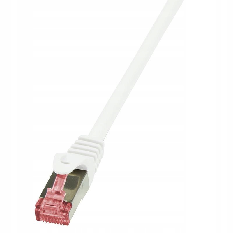 Kabel sieciowy LogiLink biały 0,5 m