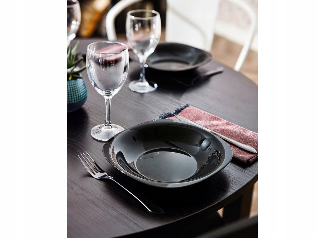 Talerz głęboki 21 cm czarny CARINE NEW LUMINARC Marka Luminarc