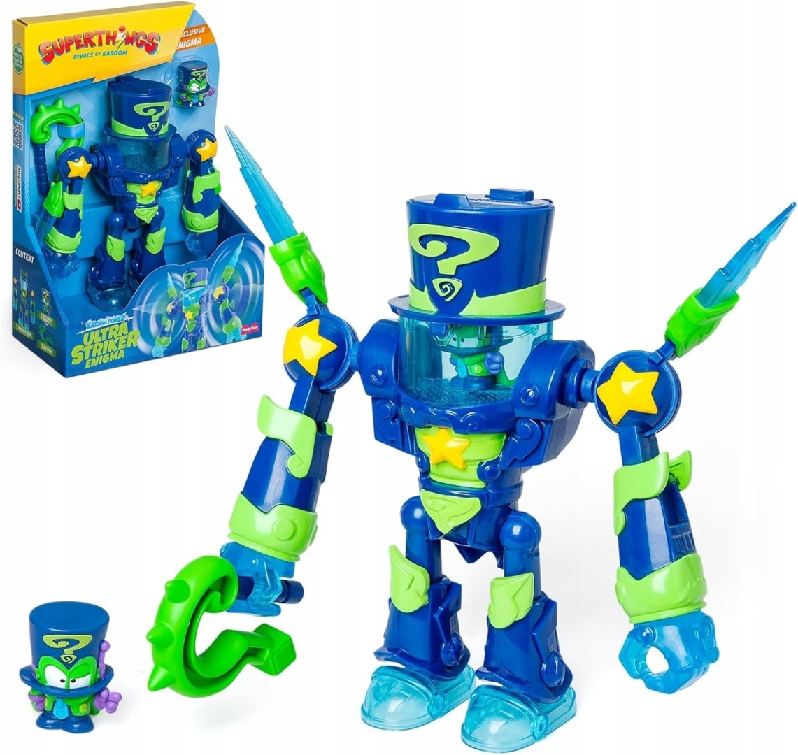 Super Zings SuperThings Sada Robot Ultra Striker Enigma