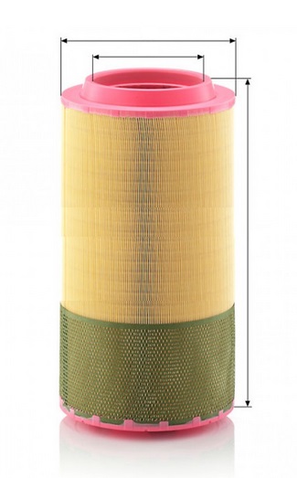 27 1250/1 - Воздушный фильтр MAN TGA TGS TGX C271250/1