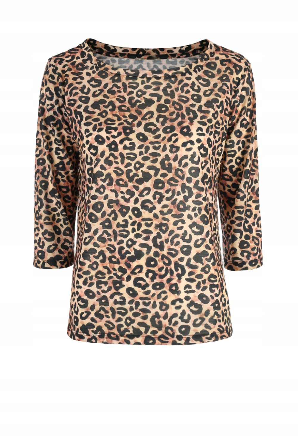 Koszulka termoaktywna 3/4 100% wełna merino lightweight panterka Xs