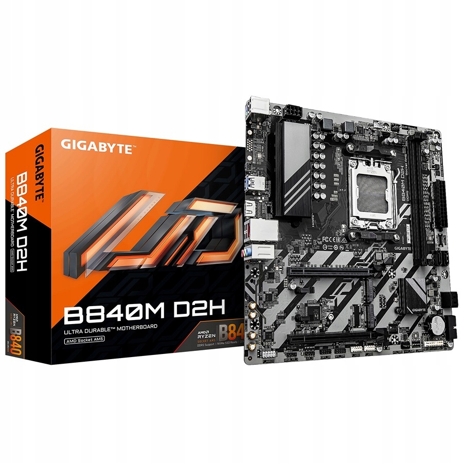 Gigabyte B840M D2H/AM5/mATX