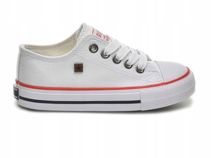 

Trampki Buty Dziecięce Big Star FF374200 białe 32