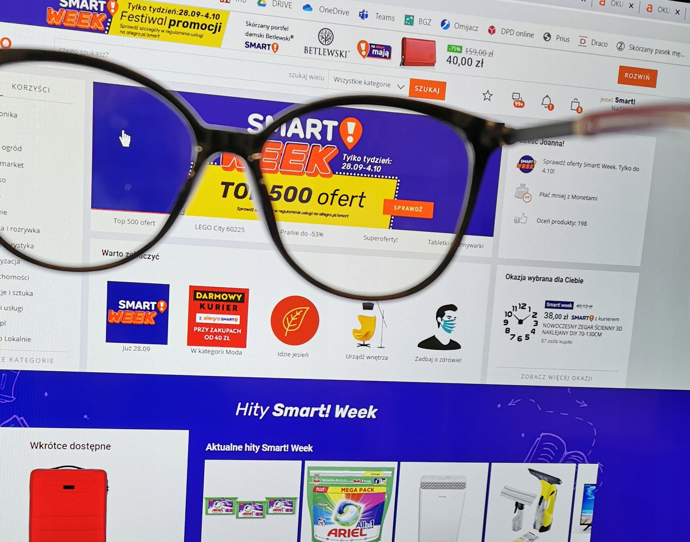 Okulary Damskie PolarZONE Blue Light UV 400 Kod producenta DPZK977-1