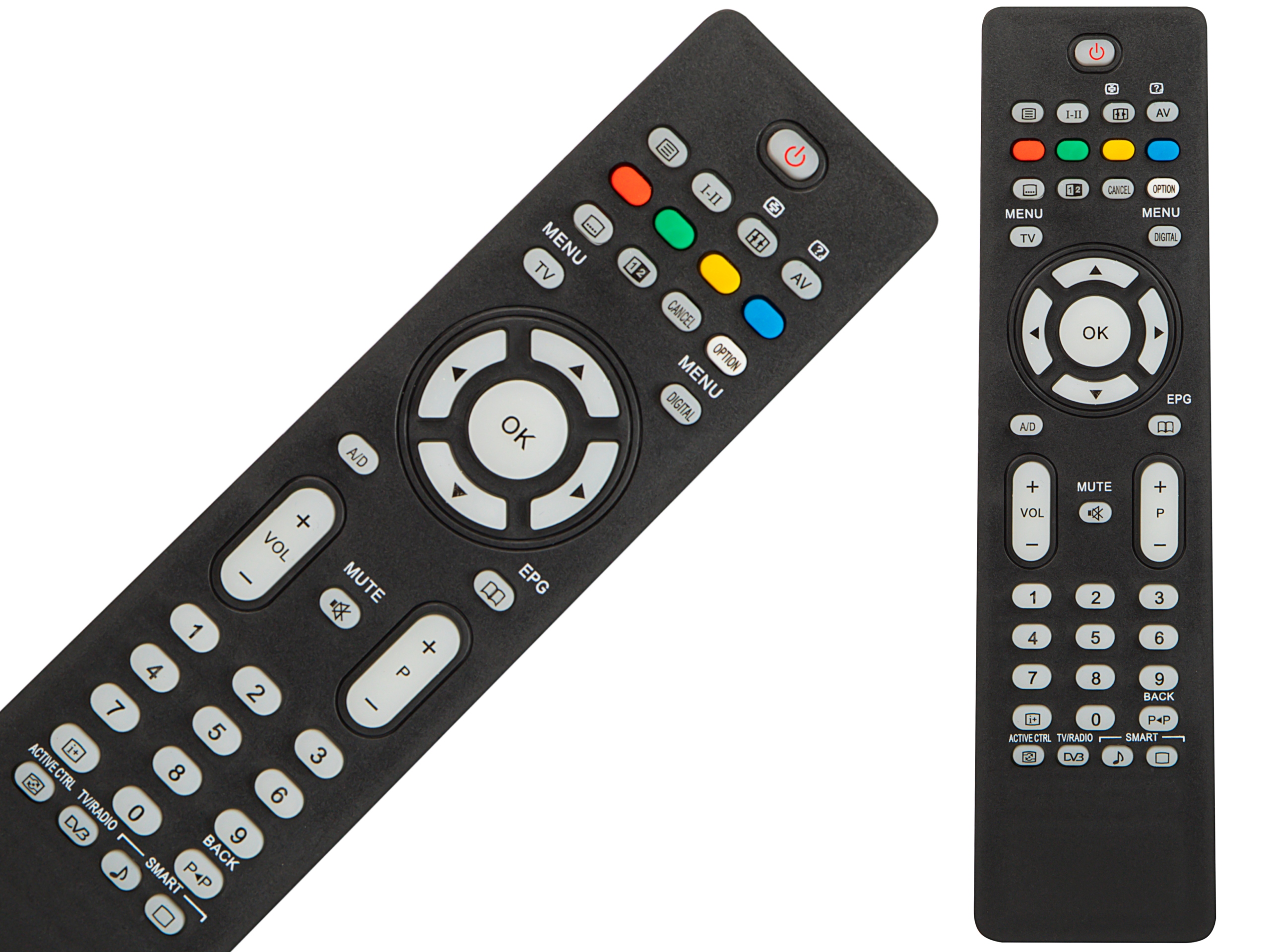 Pilot uniwersalny do telewizora TV VCR PHILIPS Kolor czarny