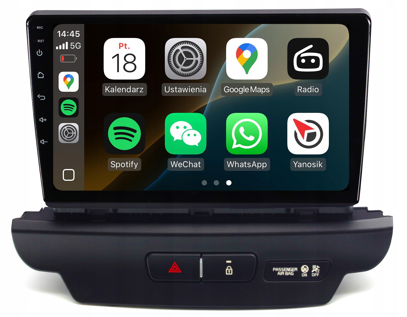 Kia Ceed 3 2018-2022 Radio Nawigacja Android Auto Apple Carplay Duduauto