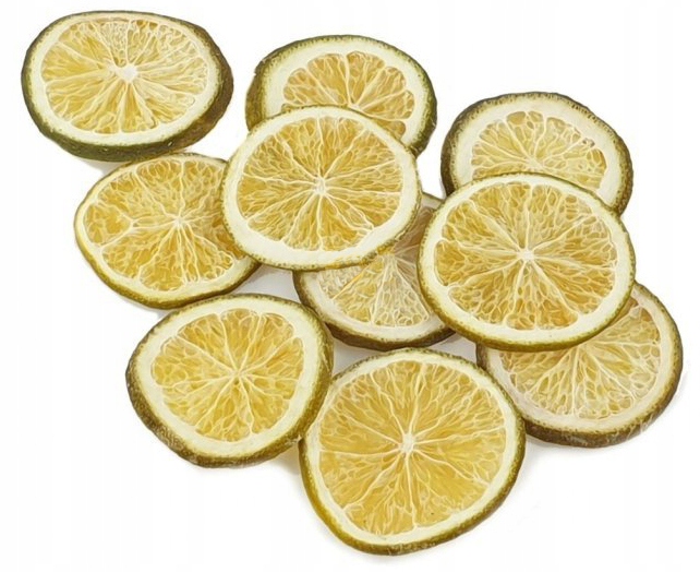 

Suszone Zielone Plastry Pomarańczy 3-4cm 10szt.
