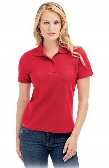 KOSZULKA POLO damska POLÓWKA bawełniana JHK POPL-200 granatowa NY r. XXL Skład materiałowy 100% bawełna