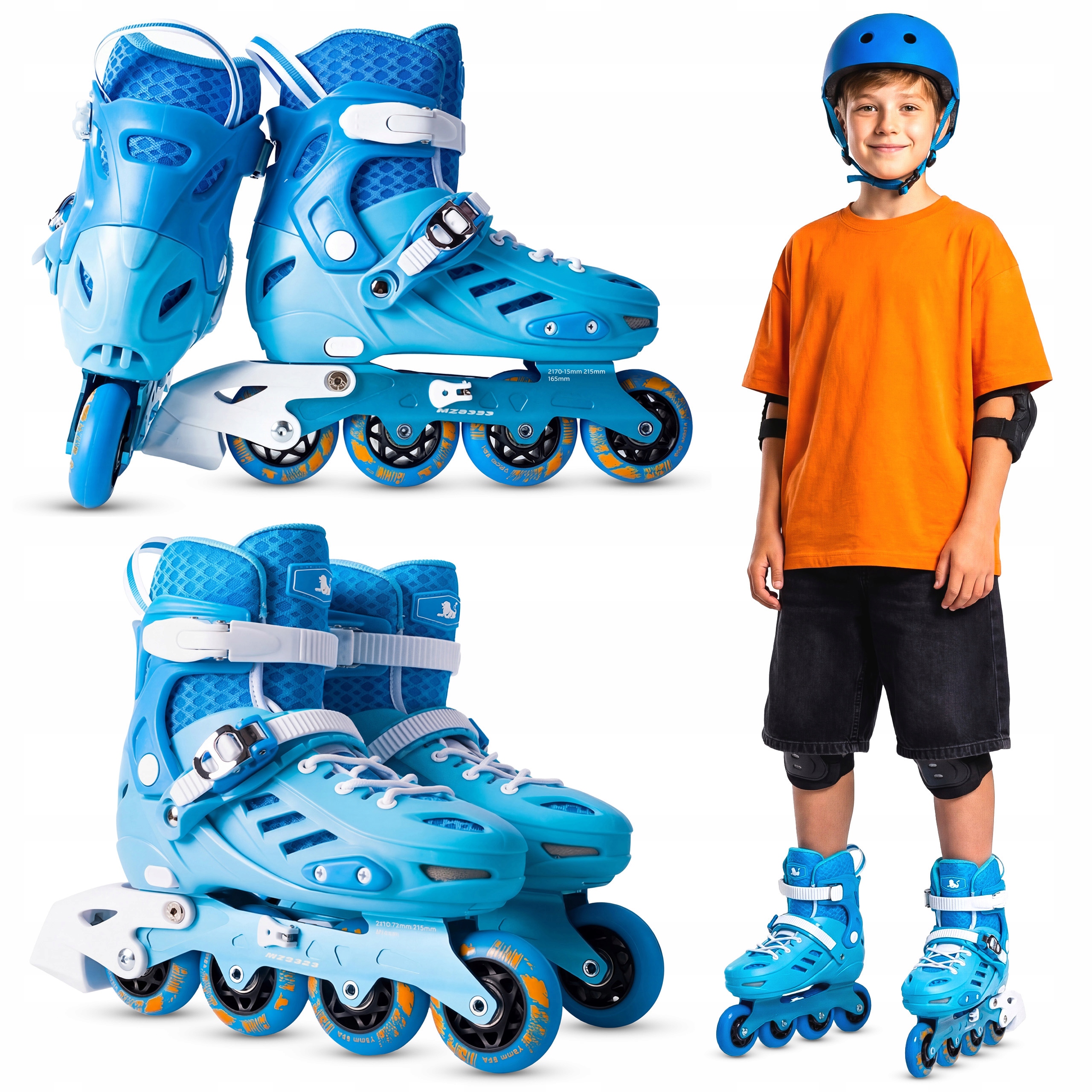 ROLKI DLA DZIECI REGULOWANE BLAZE XRIDE ROZMIAR M 31-34 XRIDE