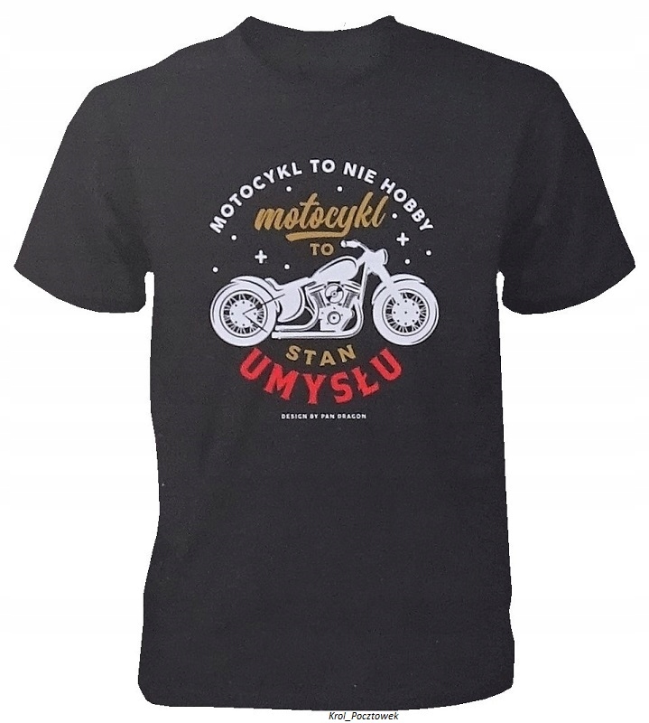 

Koszulka Motocykl dla motocyklisty