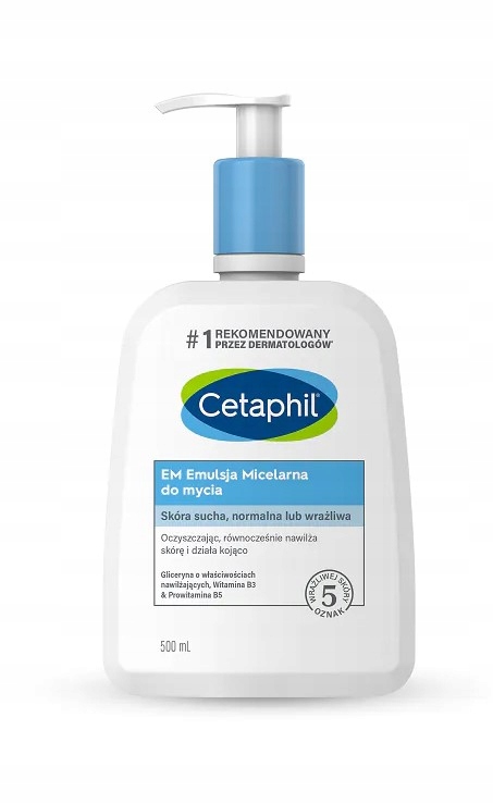 

Cetaphil Em Emulsja micelarna do mycia 500 ml