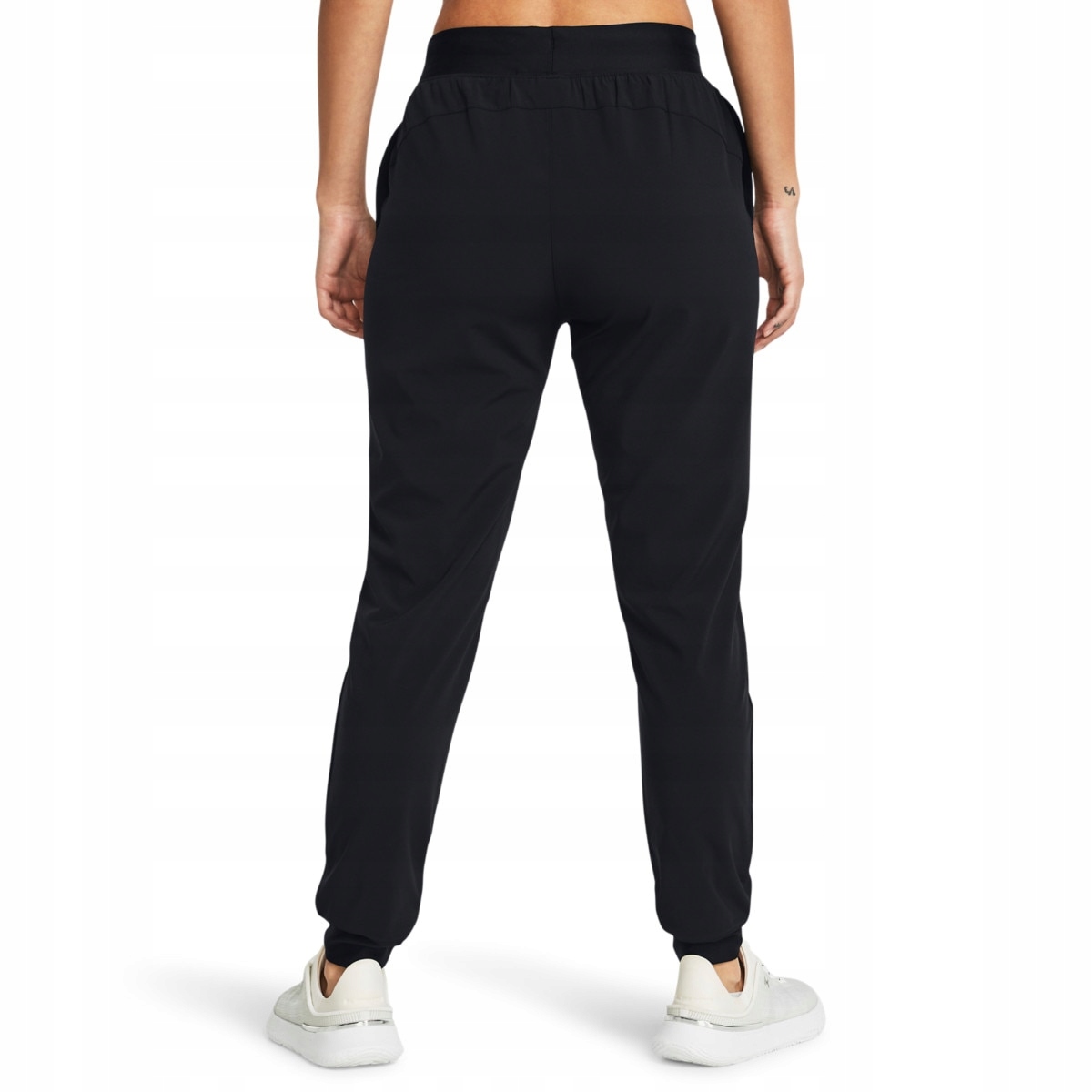 Under Armour Sportovní kalhoty ArmourSport High Rise Wvn Pnt-BLK černá