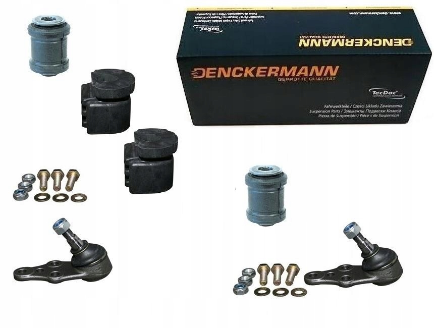 Čepy Pouzdra Kyvadla Daewoo Lanos Nexia Espero Sada Přední 6 Ks