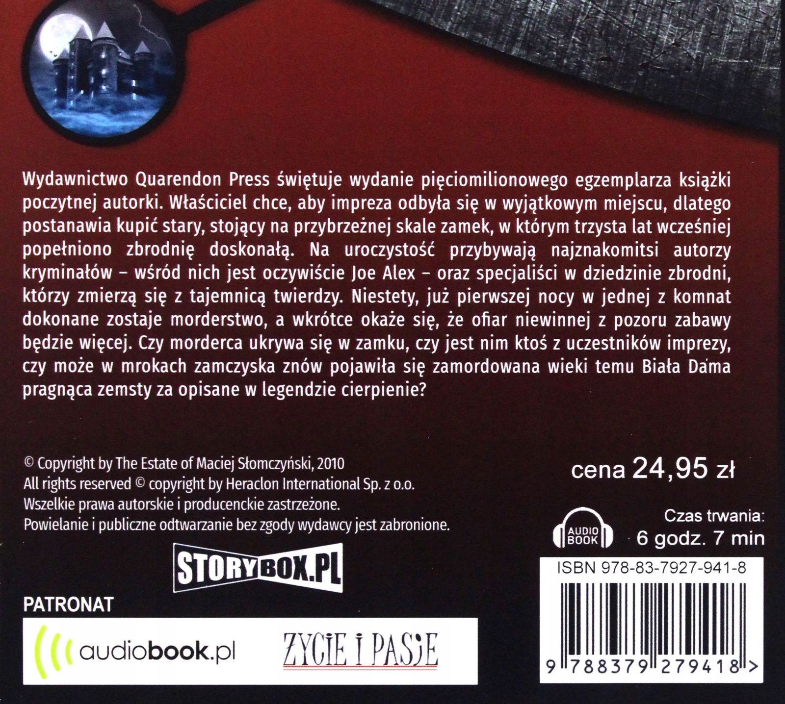 CICHA JAK OSTATNIE TCHNIENIE [AUDIOBOOK] Stan opakowania oryginalne