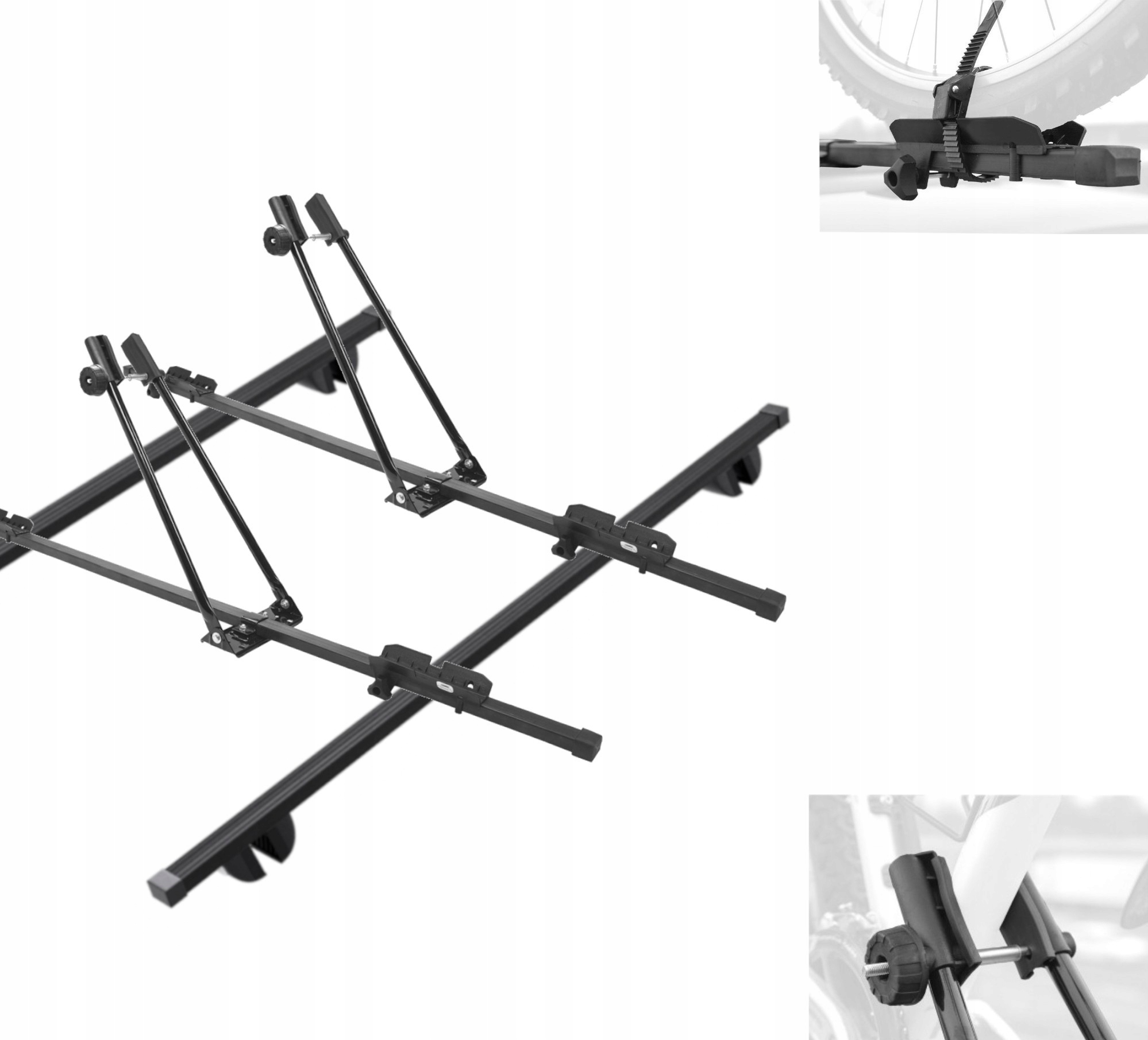 Strešný nosič 120 cm držiak na bicykel pás