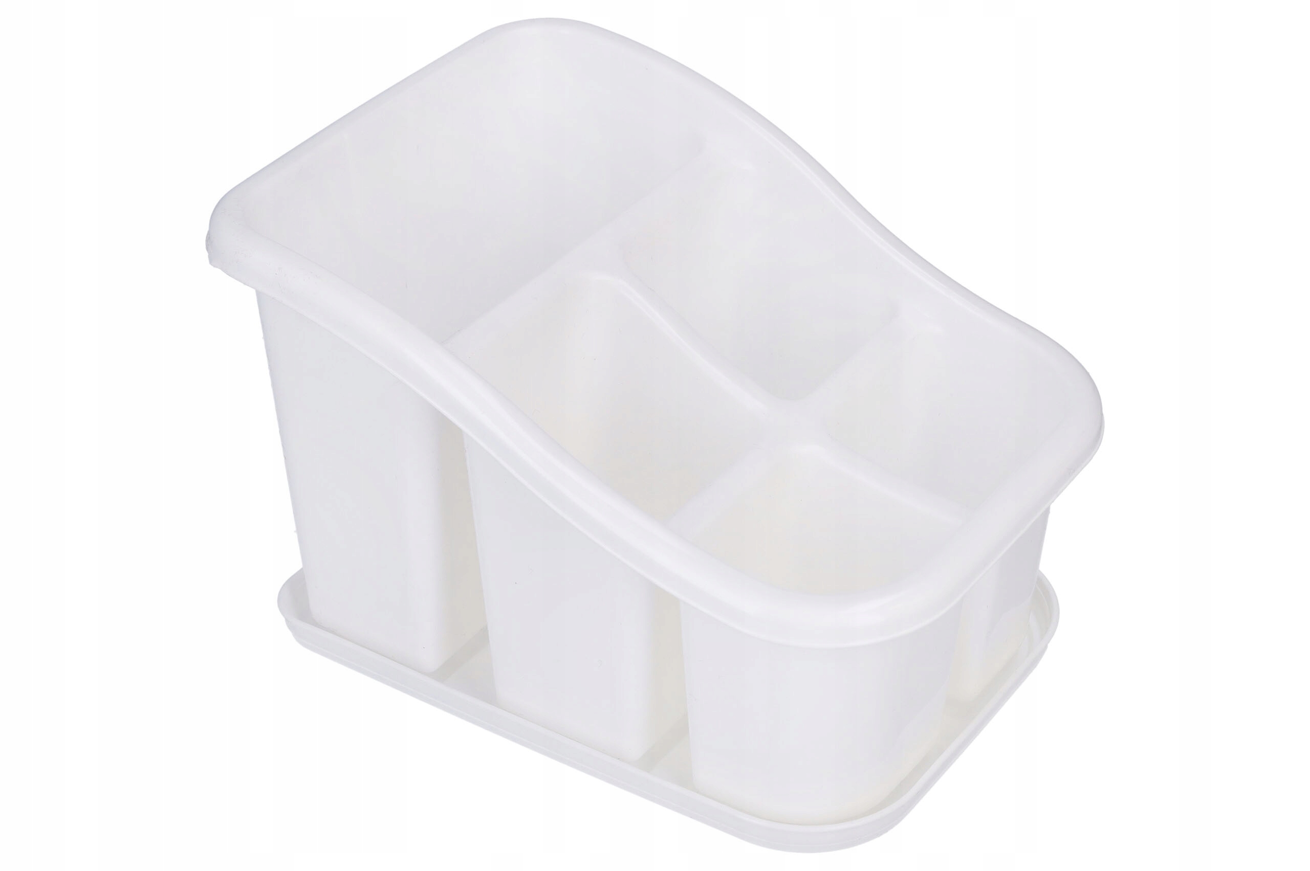 OCIEKACZ NA SZTUĆCE biały pojemnik organizer suszarka z tacką praktyczny Kod producenta OCIEKACZ NA SZTUĆCE biały pojemnik organizer