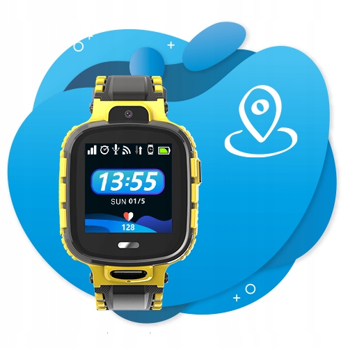 SMARTWATCH DLA DZIECI CALMEAN ACTIVE GPS IP67 SIM Marka CALMEAN