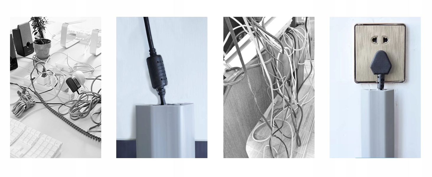 LISTWA MASKUJĄCA DO KABLI PODŁOGOWA LISTWA USZCZELNIAJĄCA 1M