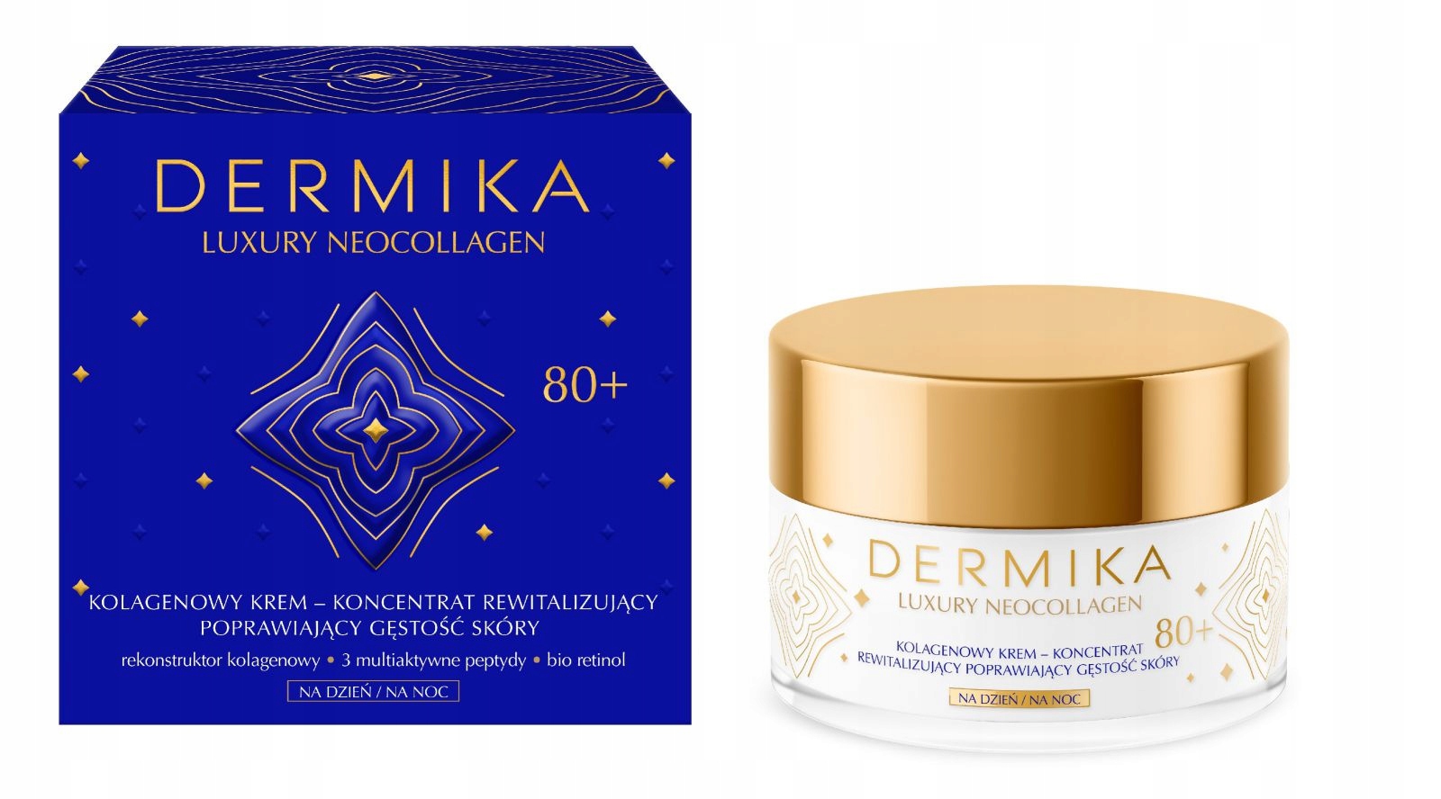 Dermika Luxury Neocollagen Kolagenový Krém-revitalizační Koncentrát 80+ Na