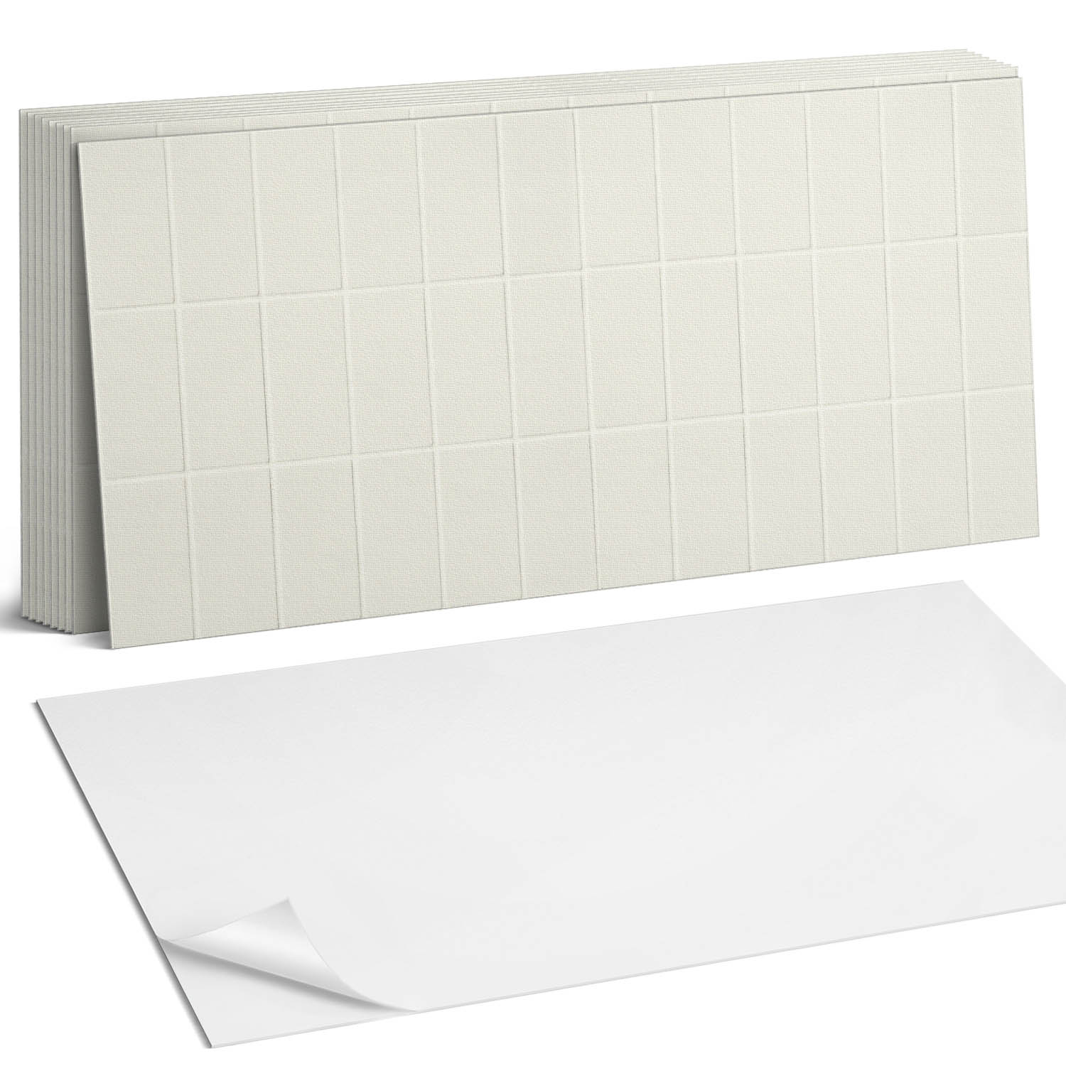 Balíček vinylových dlaždic Síť s obdélníkovými dlaždicemi 10 x 40 x 20 cm