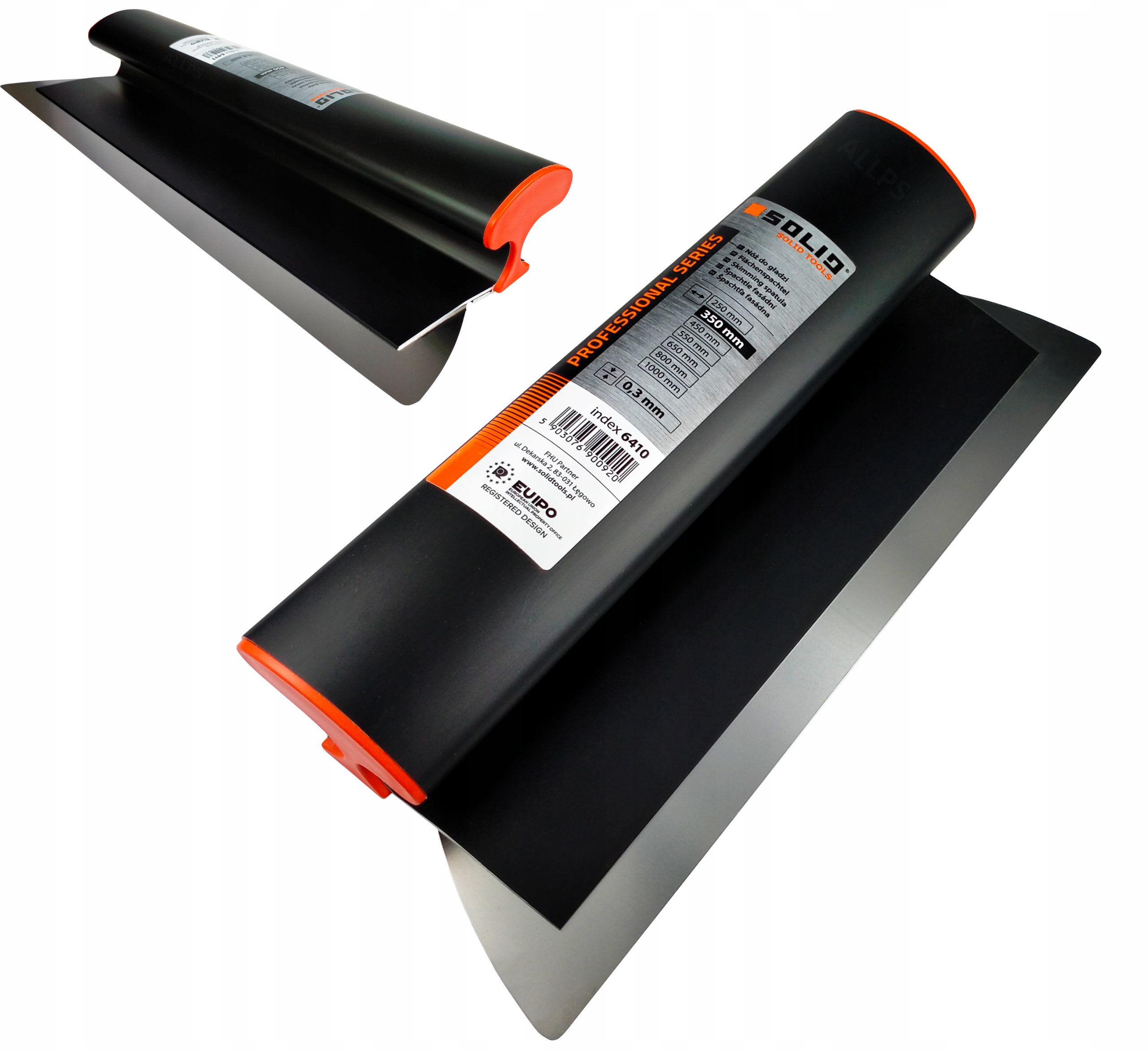 

Solid Nóż Do Gladzi Szpachla Pióro Nierdzewna 35cm