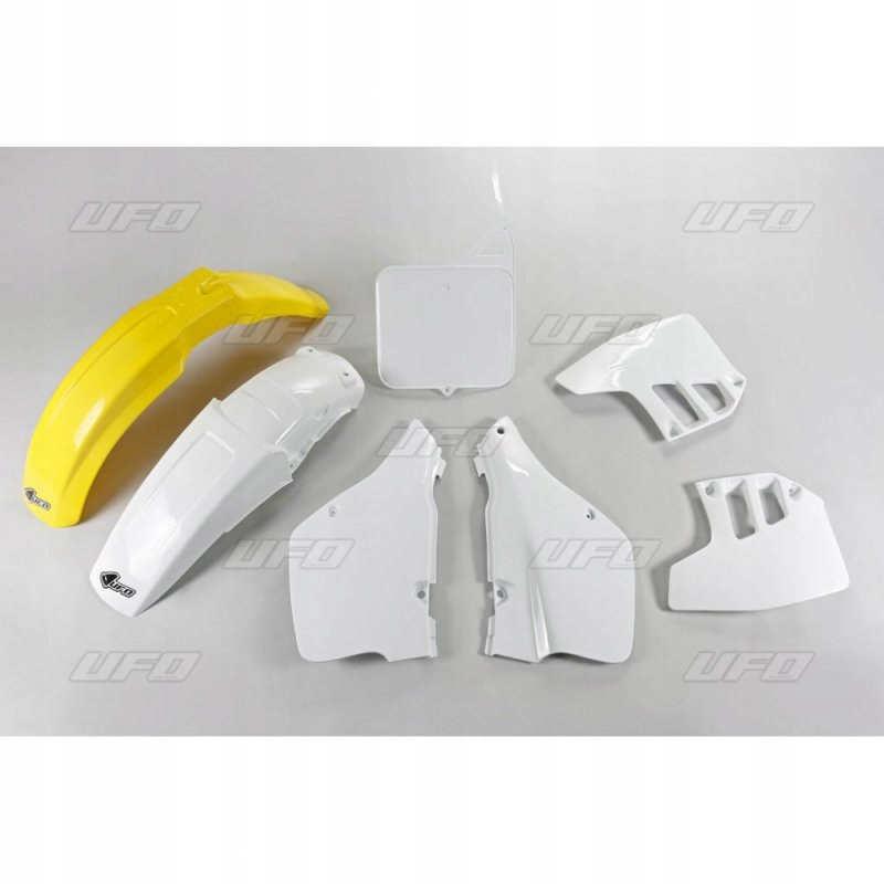 Ufo Sada Plastov Suzuki Rm 250 92 Farba Oem (biela/žltá)