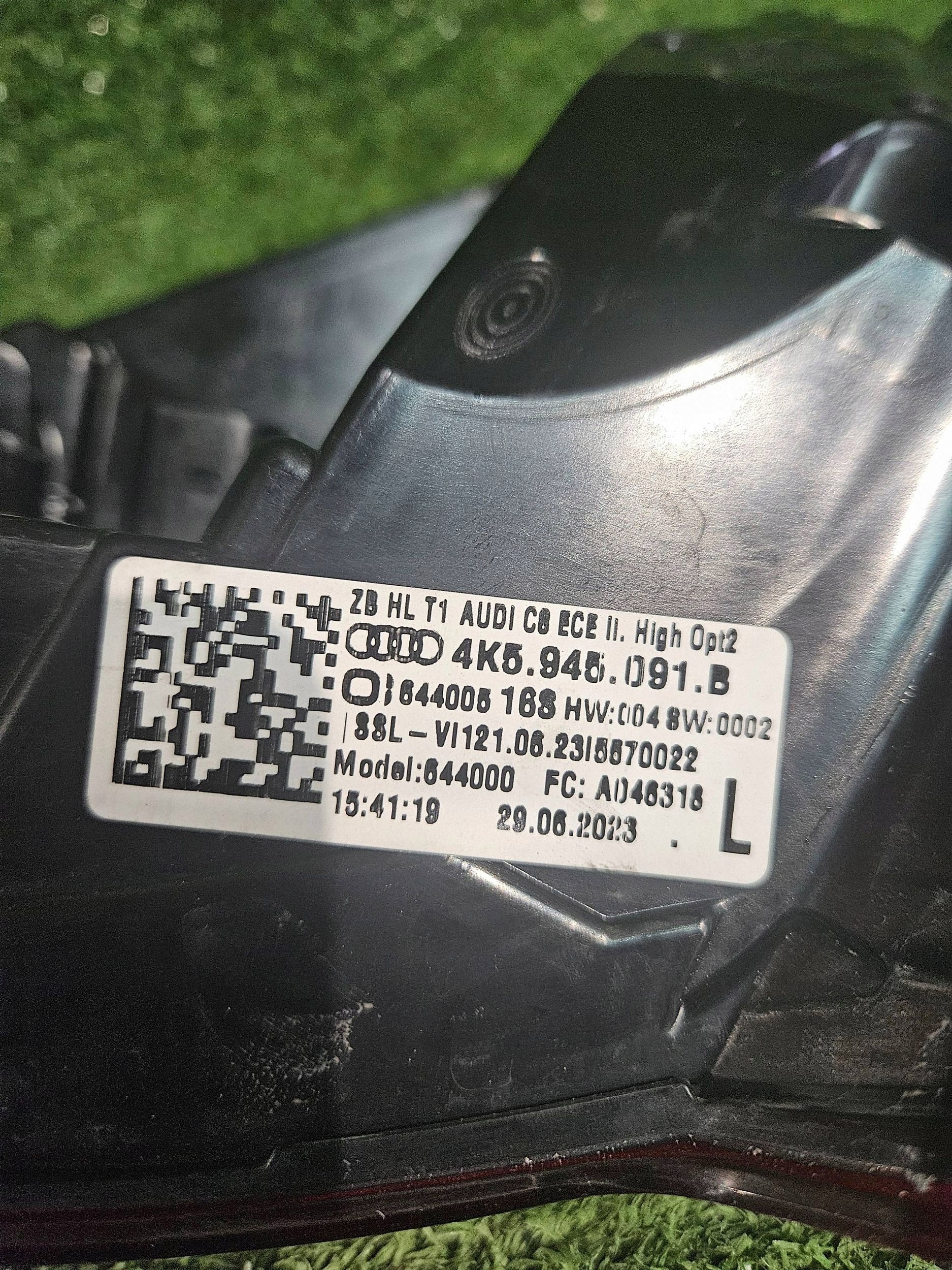 light rear rear part left AUDI A6 C8 sedan MATRIX 18- NR.L183