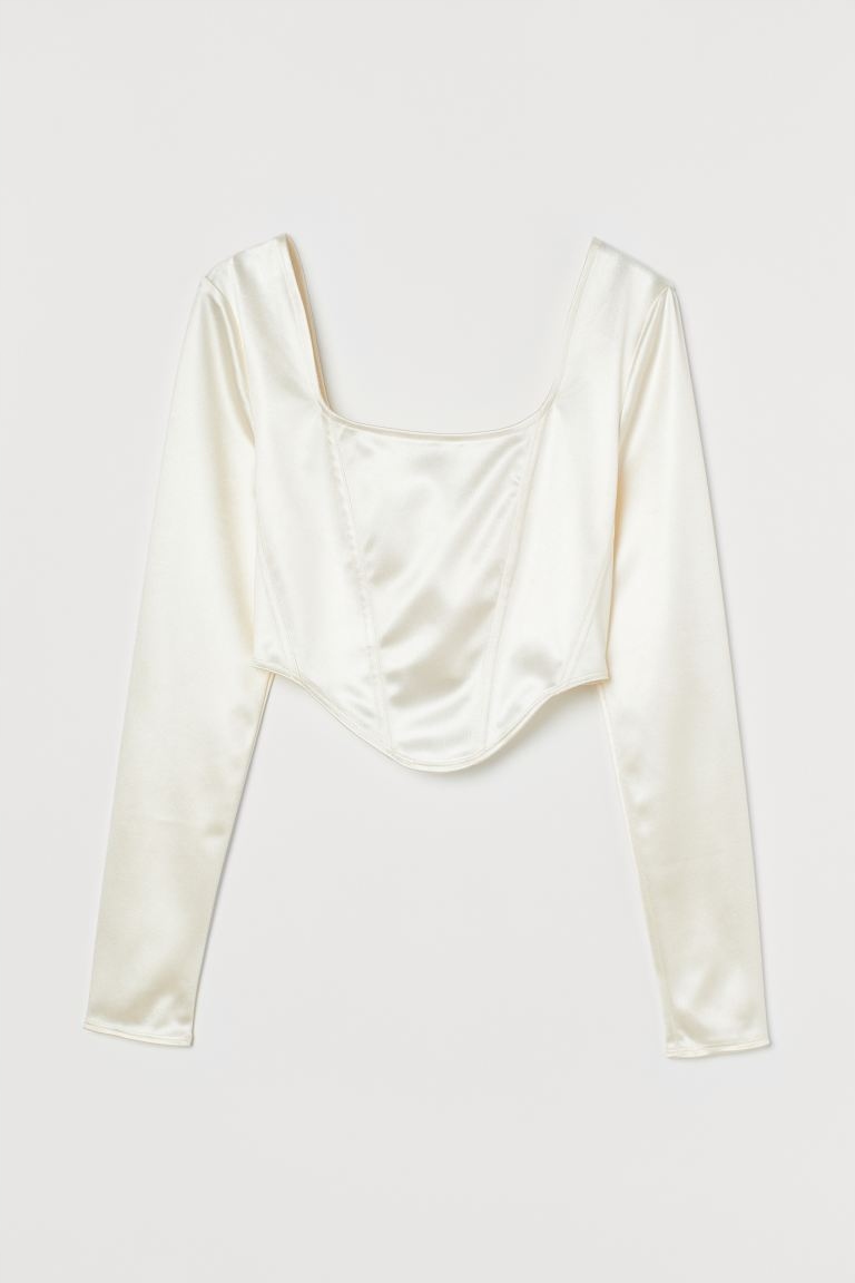 

H&m Bluzka 38 M Top z długim rękawem